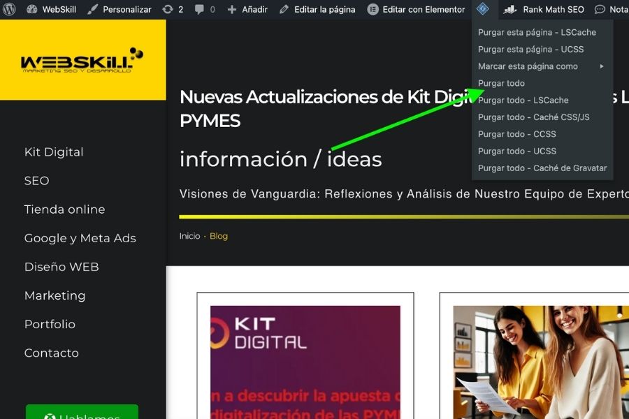 Cómo Configurar Un Blog En Wordpress Y Resolver Problemas Comunes 3 El contenido no se actualiza o no se refleja correctamente en el blog
